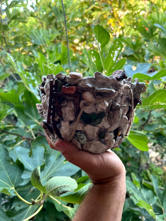 Vaso topini in miniera