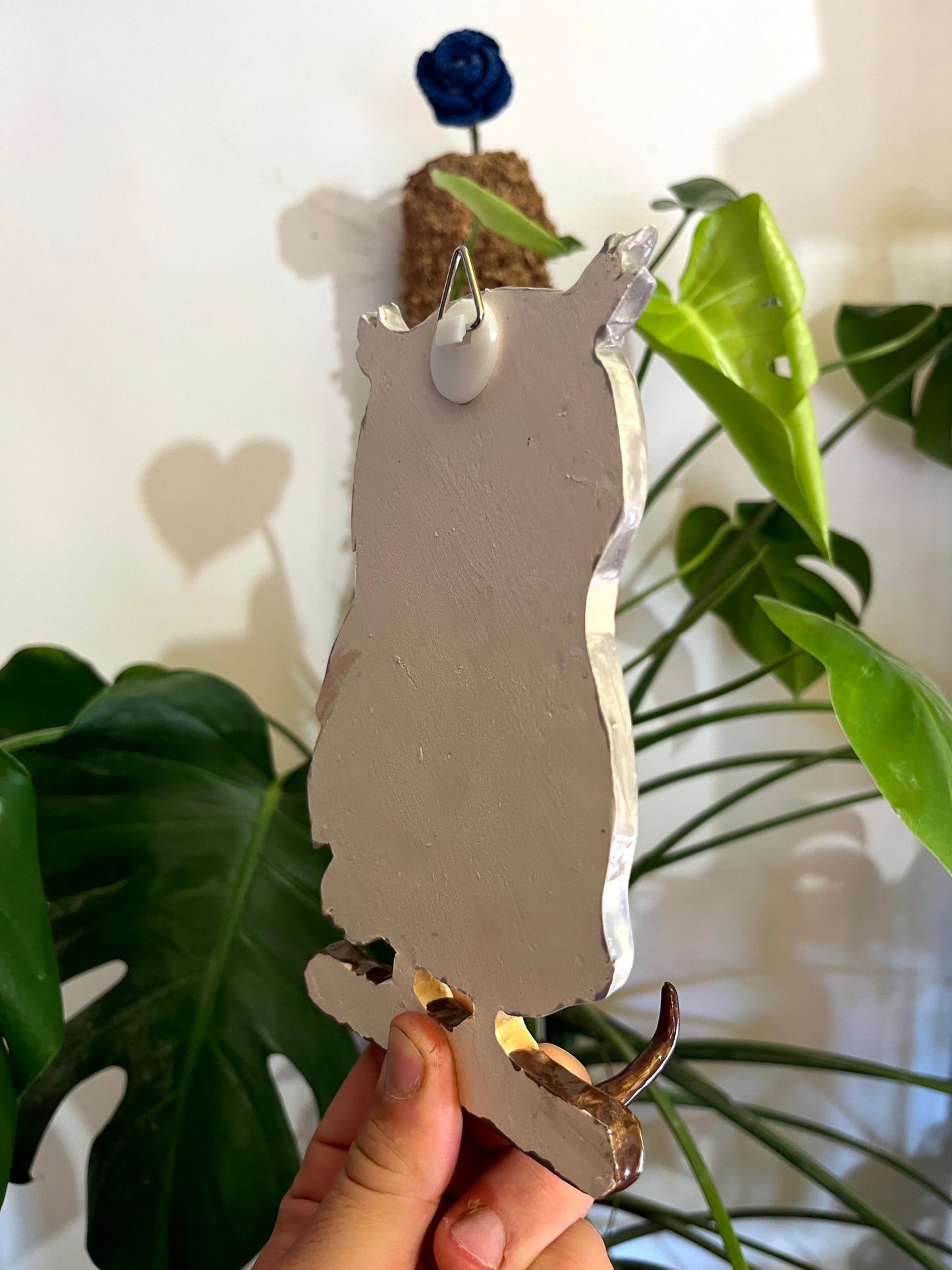 Portachiavi/ Porta strofinacci gufo