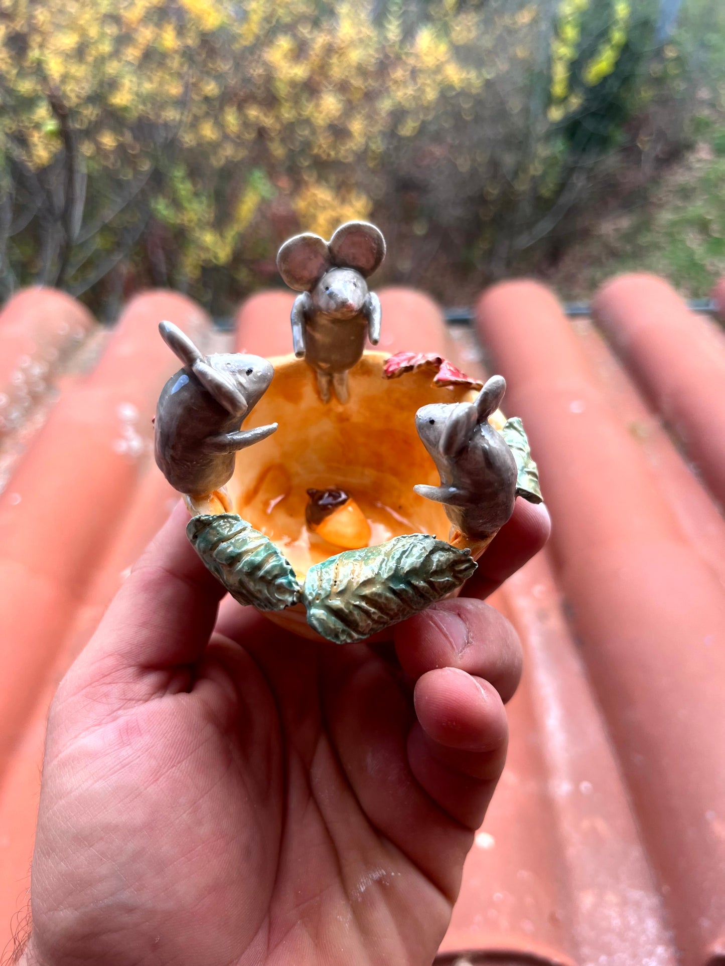 Ciotolino topini con candela