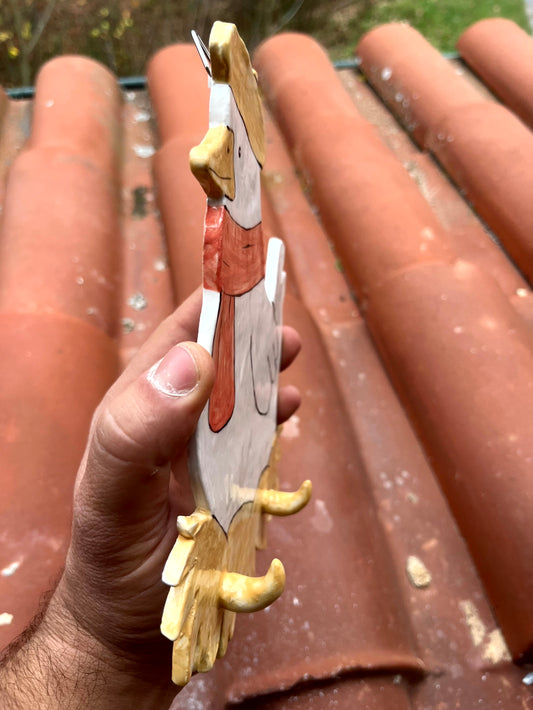 Porta strofinacci/ Portachiavi papera