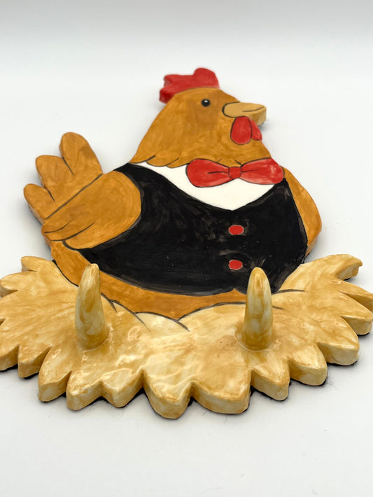 Portachiavi/ Portastrofinacci gallo