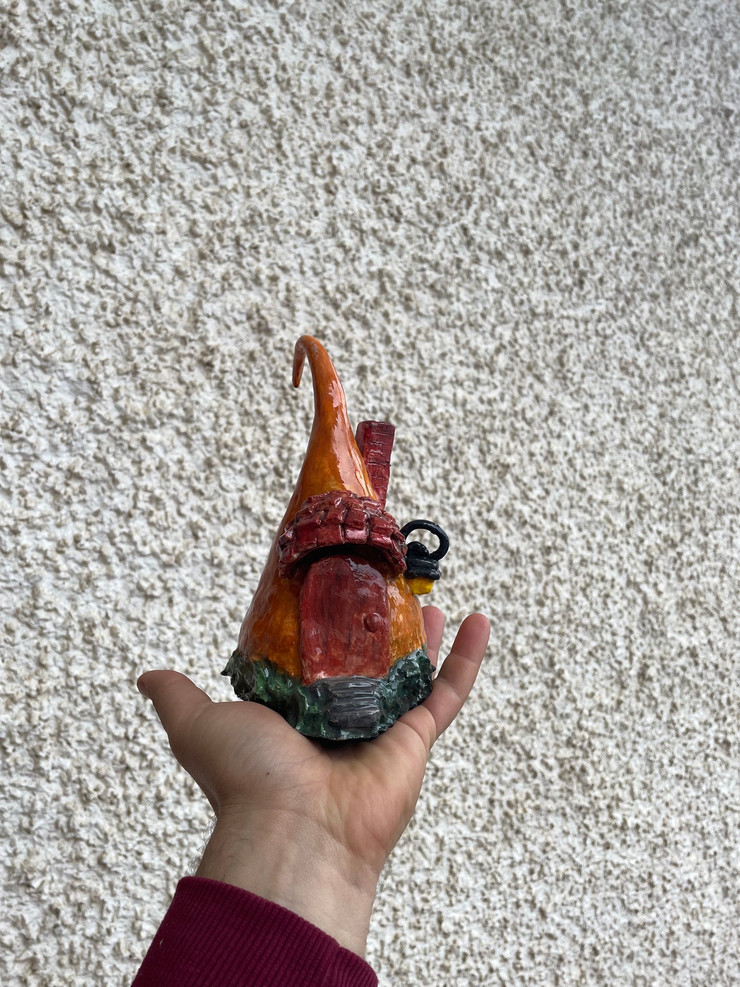 Porta coni incenso casetta carota