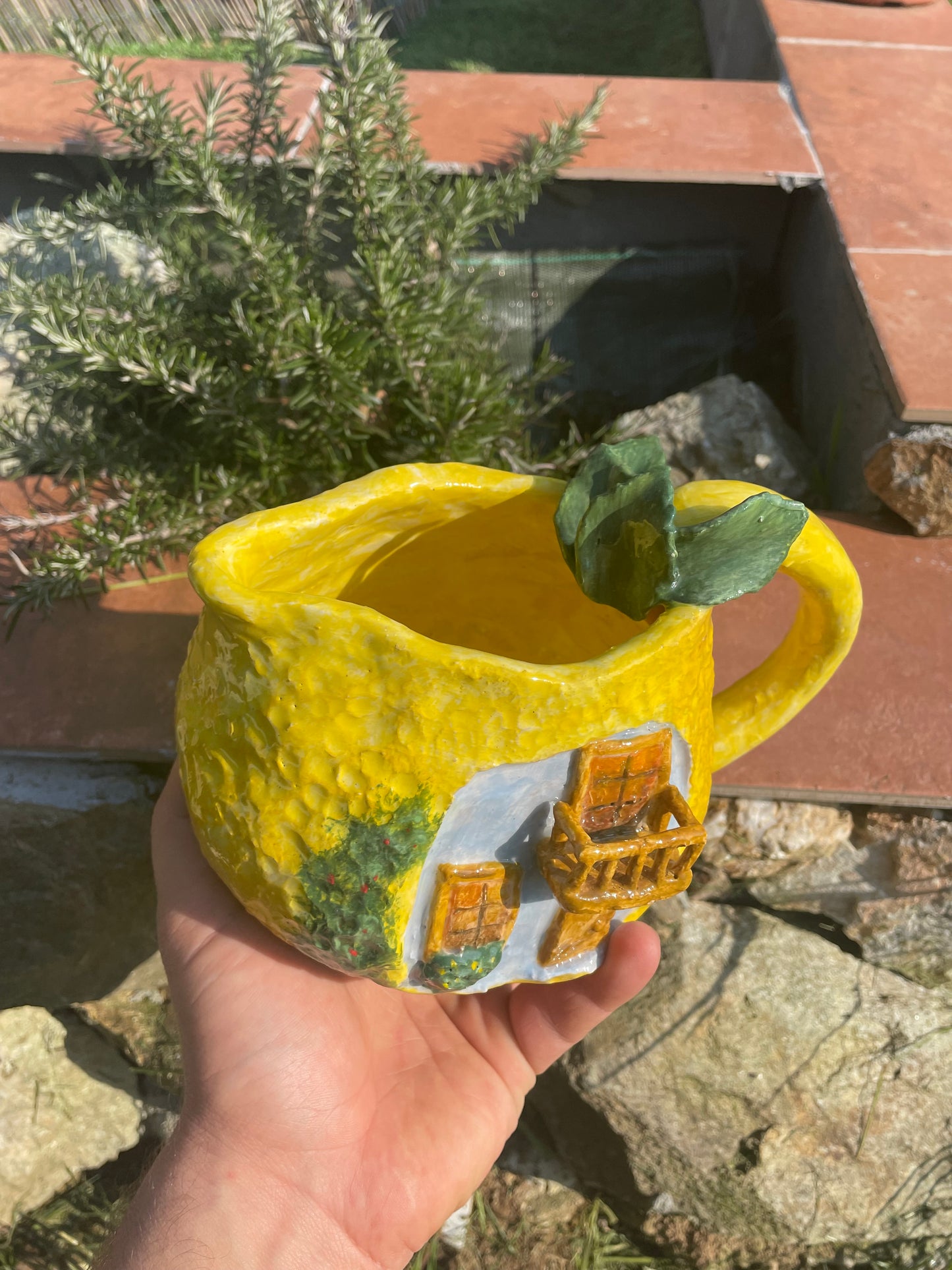 Brocca casetta limone