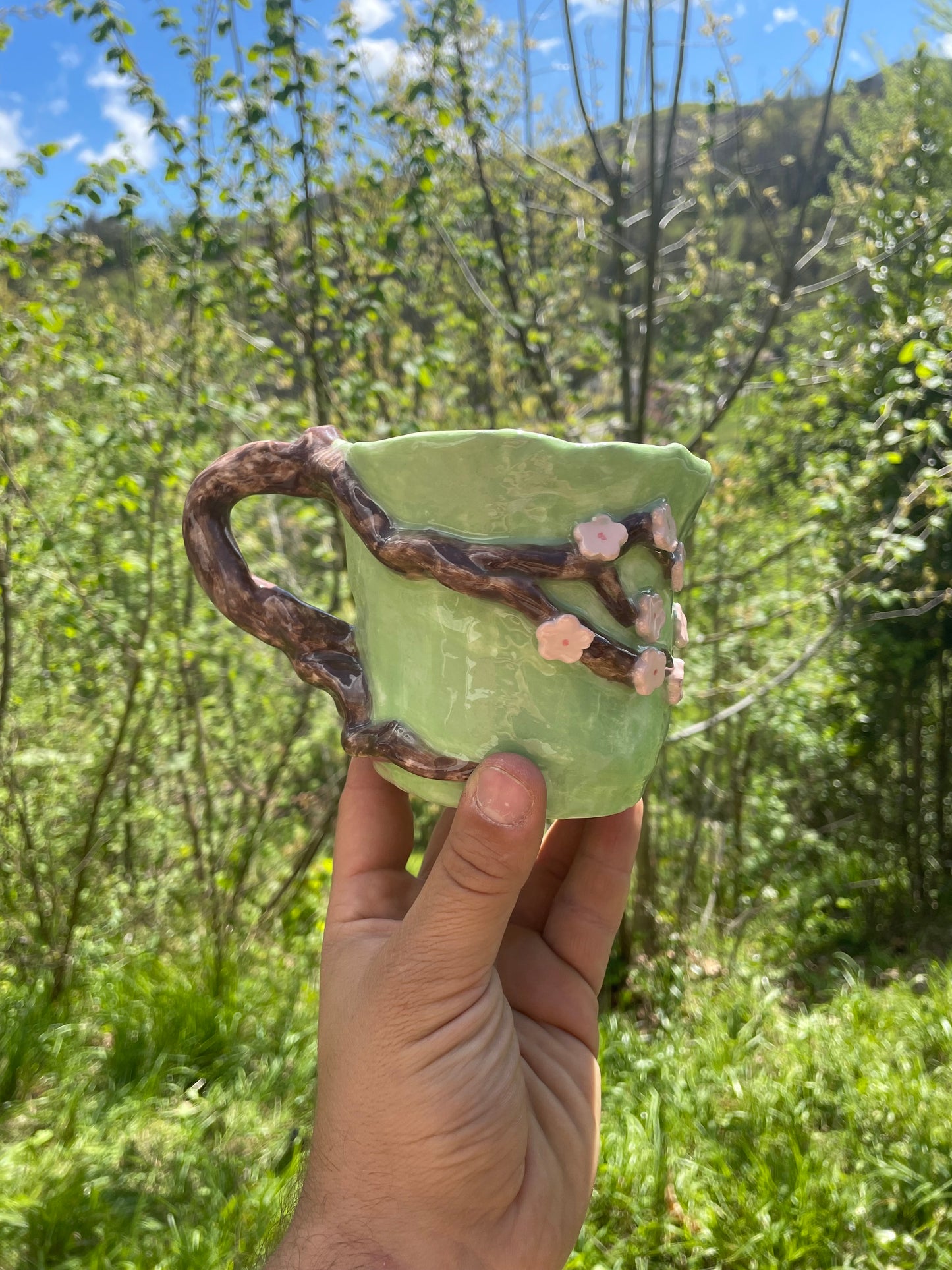 Tazza da tè fiori ciliegio Sakura