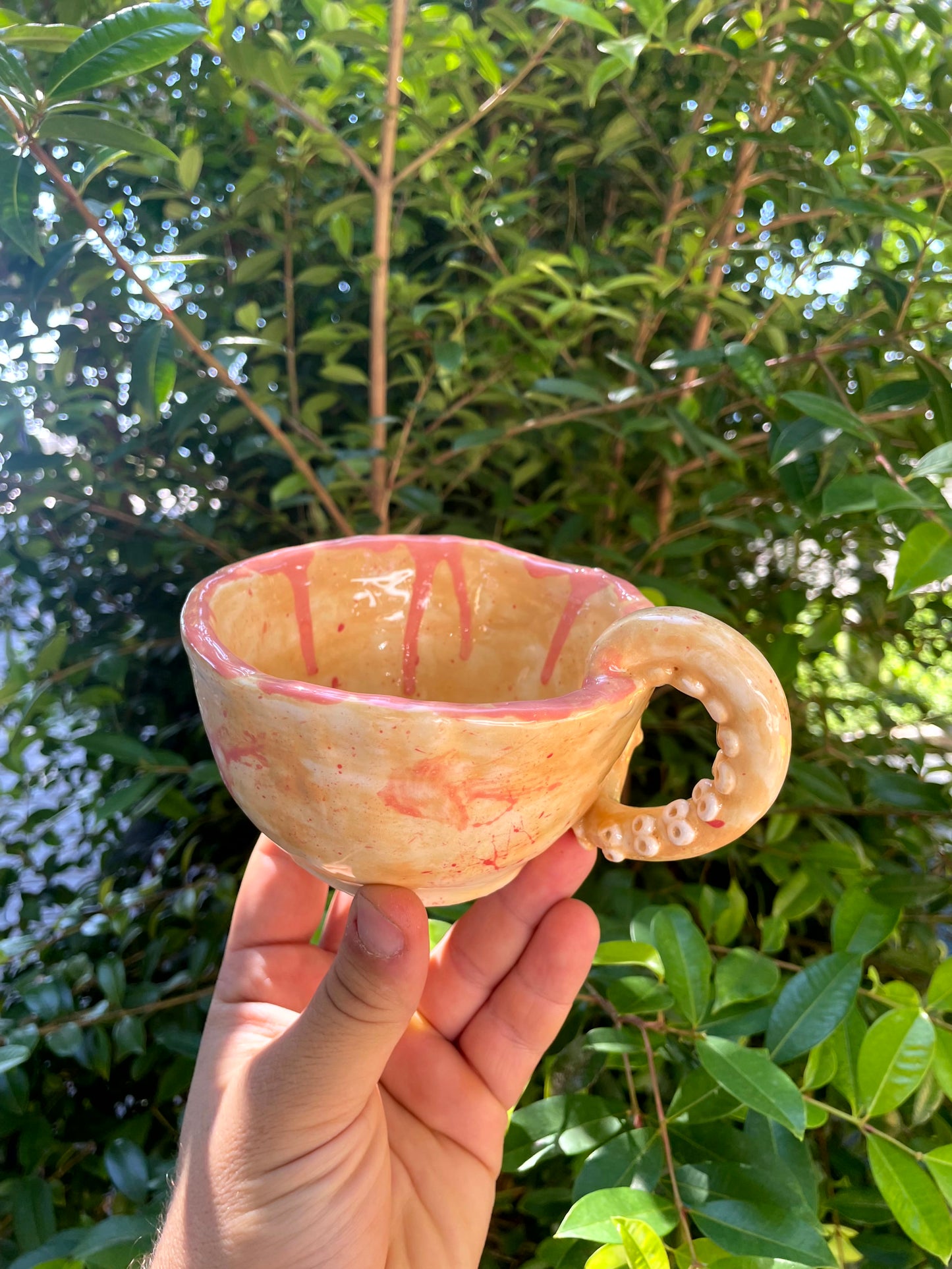 Tazza da tè tentacolo