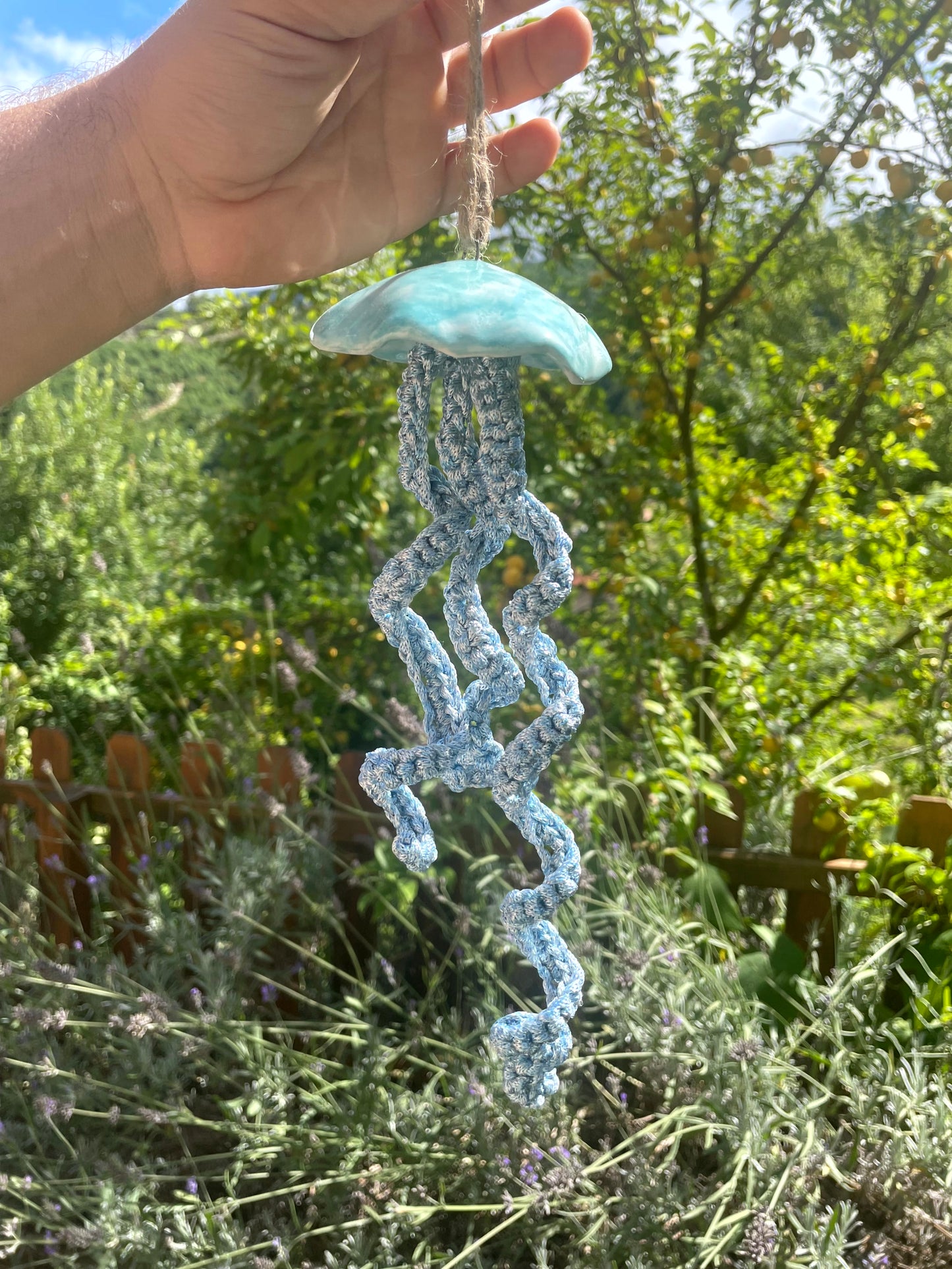 Meduse decorative da appendere