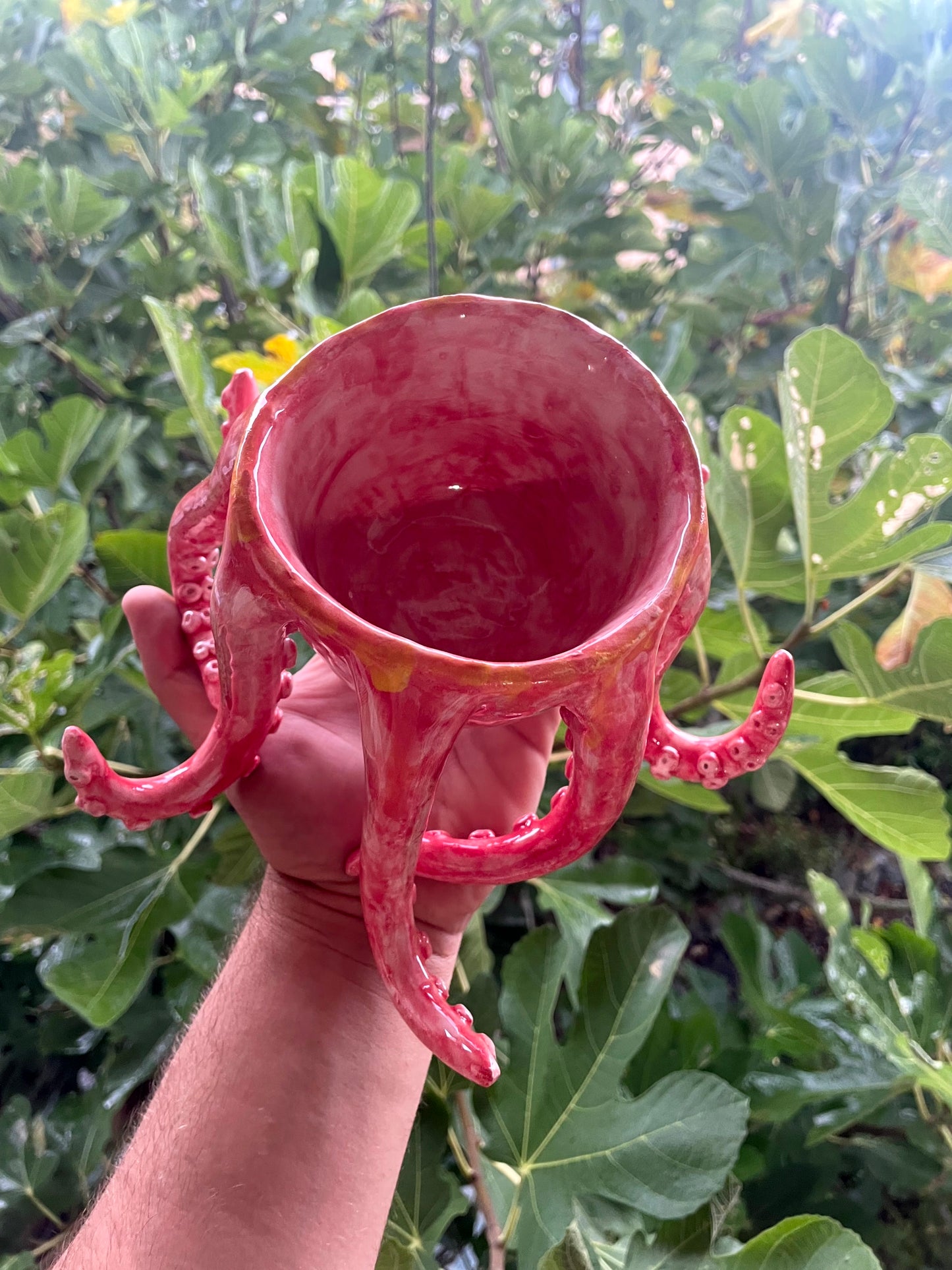 Vaso con tentacoli