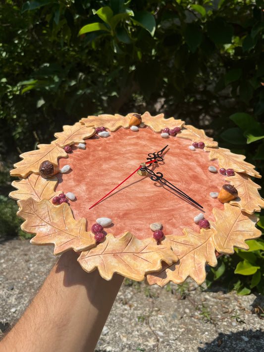 Orologio foglie autunnali