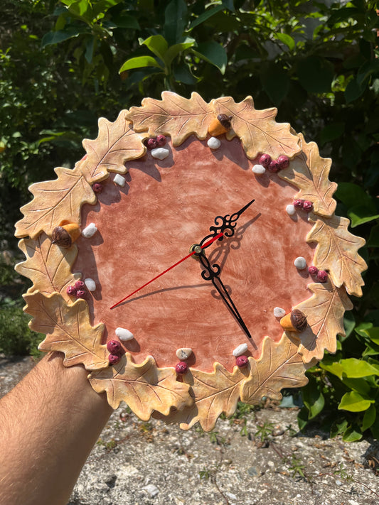 Orologio foglie autunnali