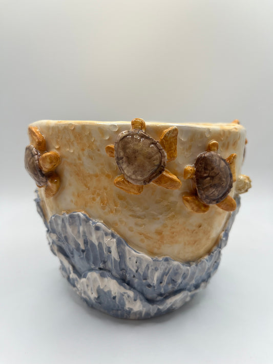 Vaso tartarughe