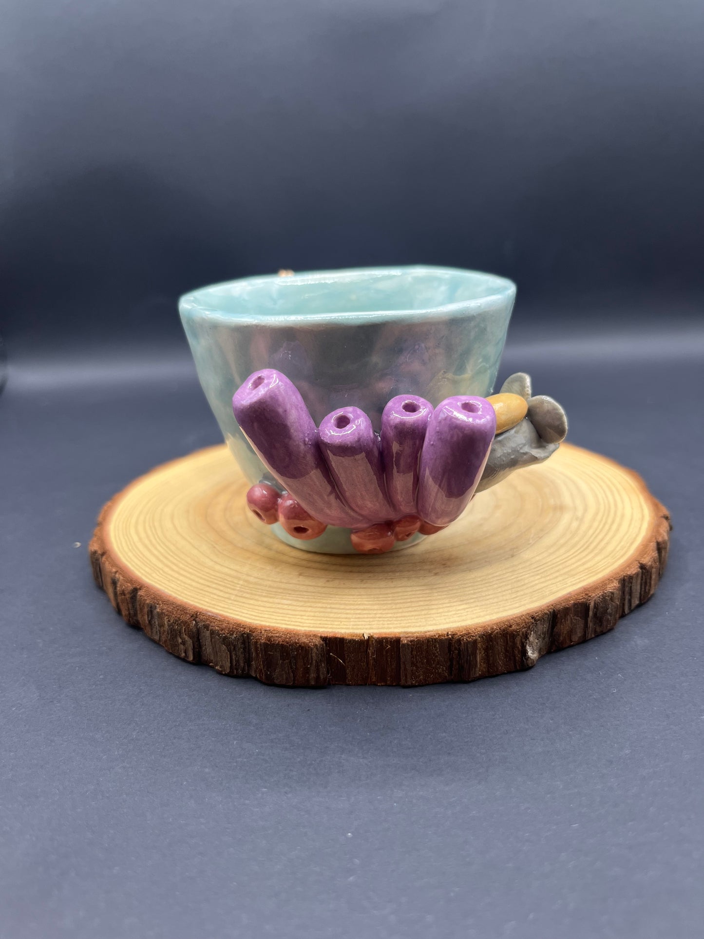 Tazzina da caffè corallo 2