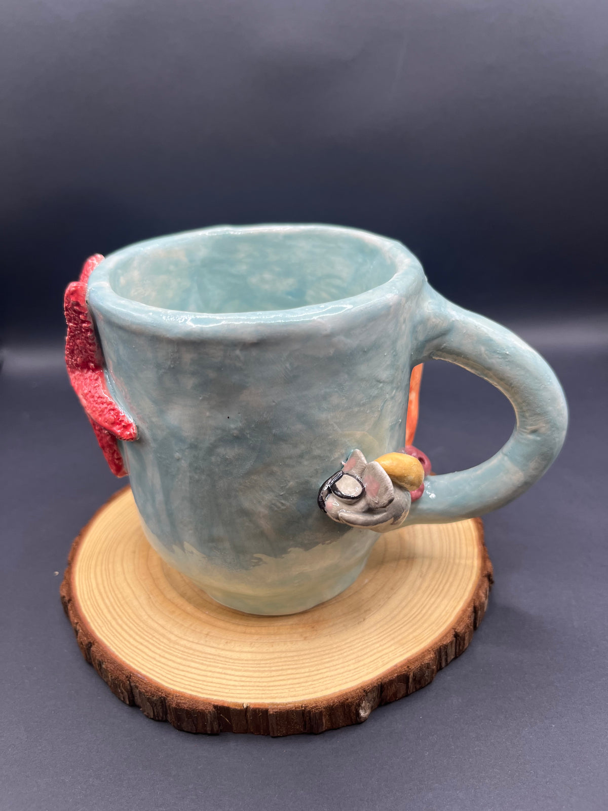 Tazza da tè corallo