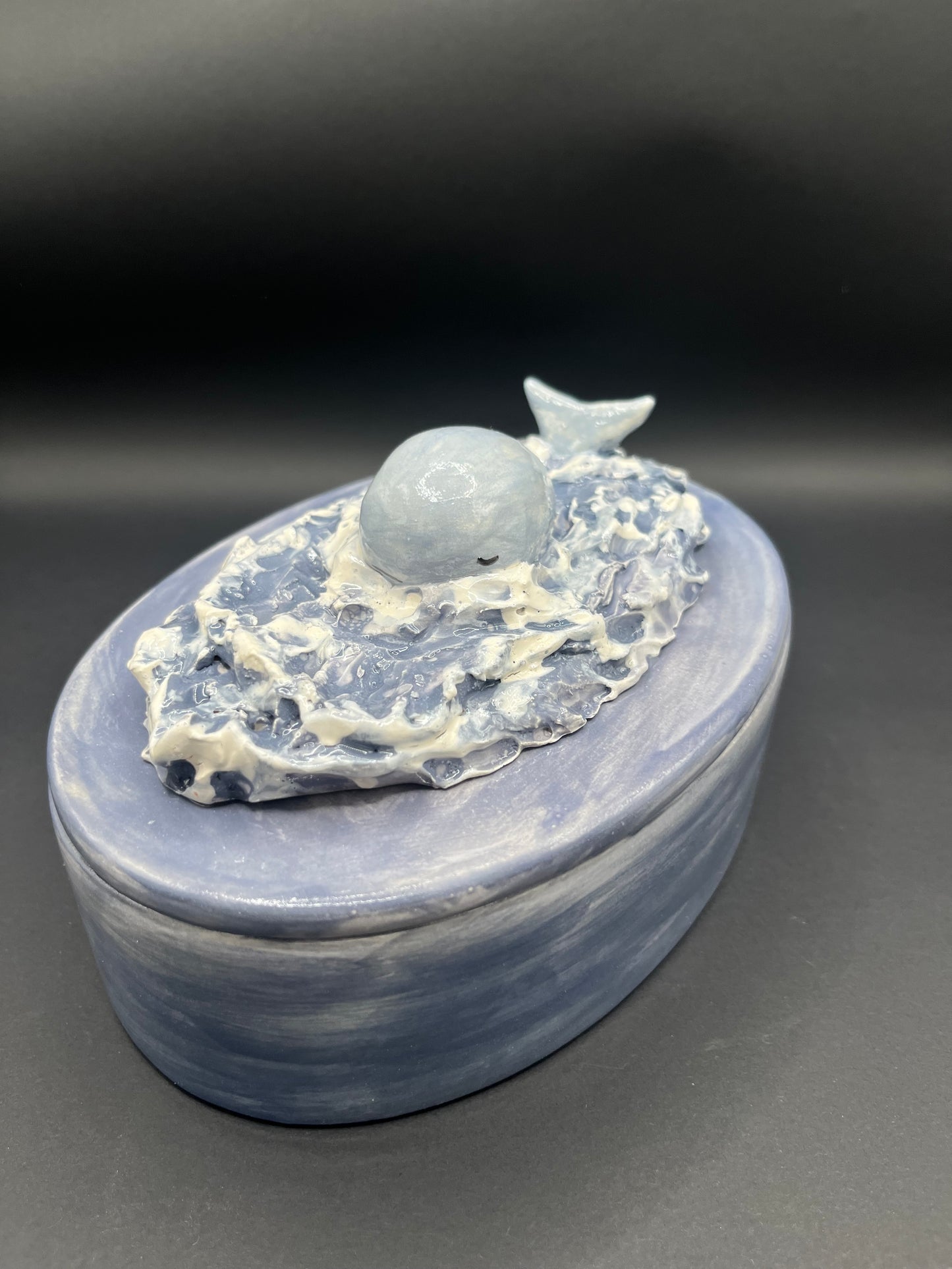 Cofanetto ovale balena