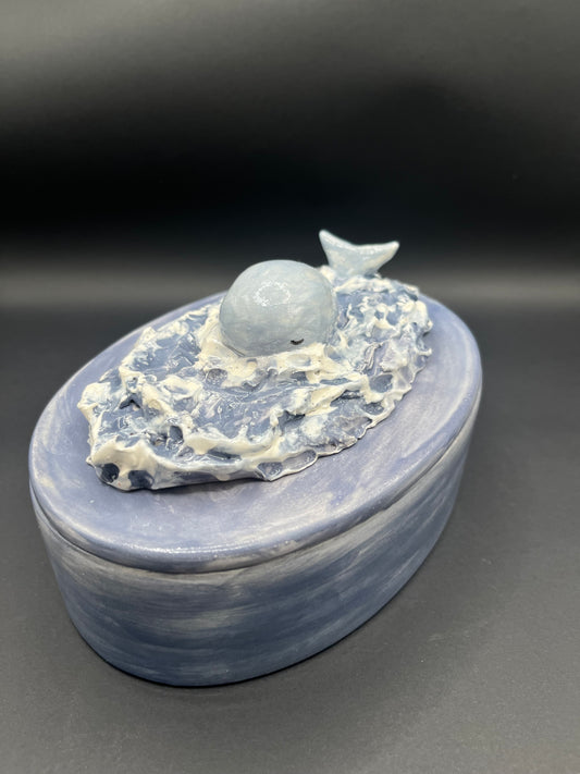 Cofanetto ovale balena