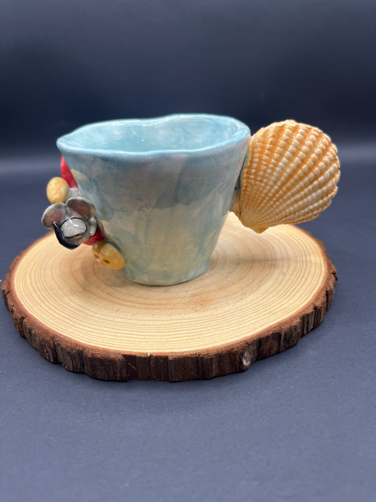 Tazzina da caffè corallo