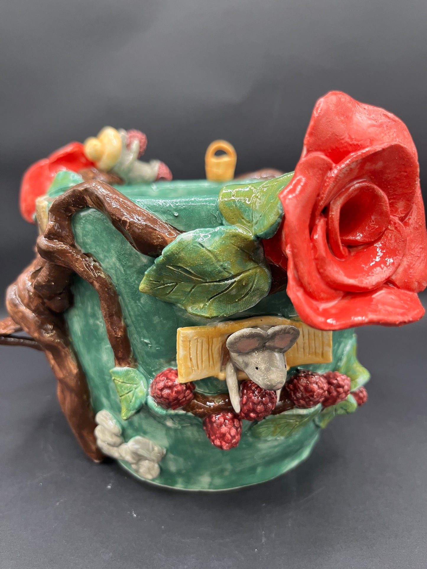 Vaso casetta topini