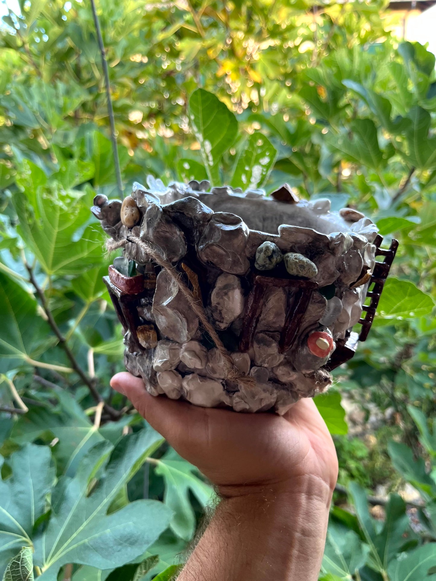 Vaso topini in miniera