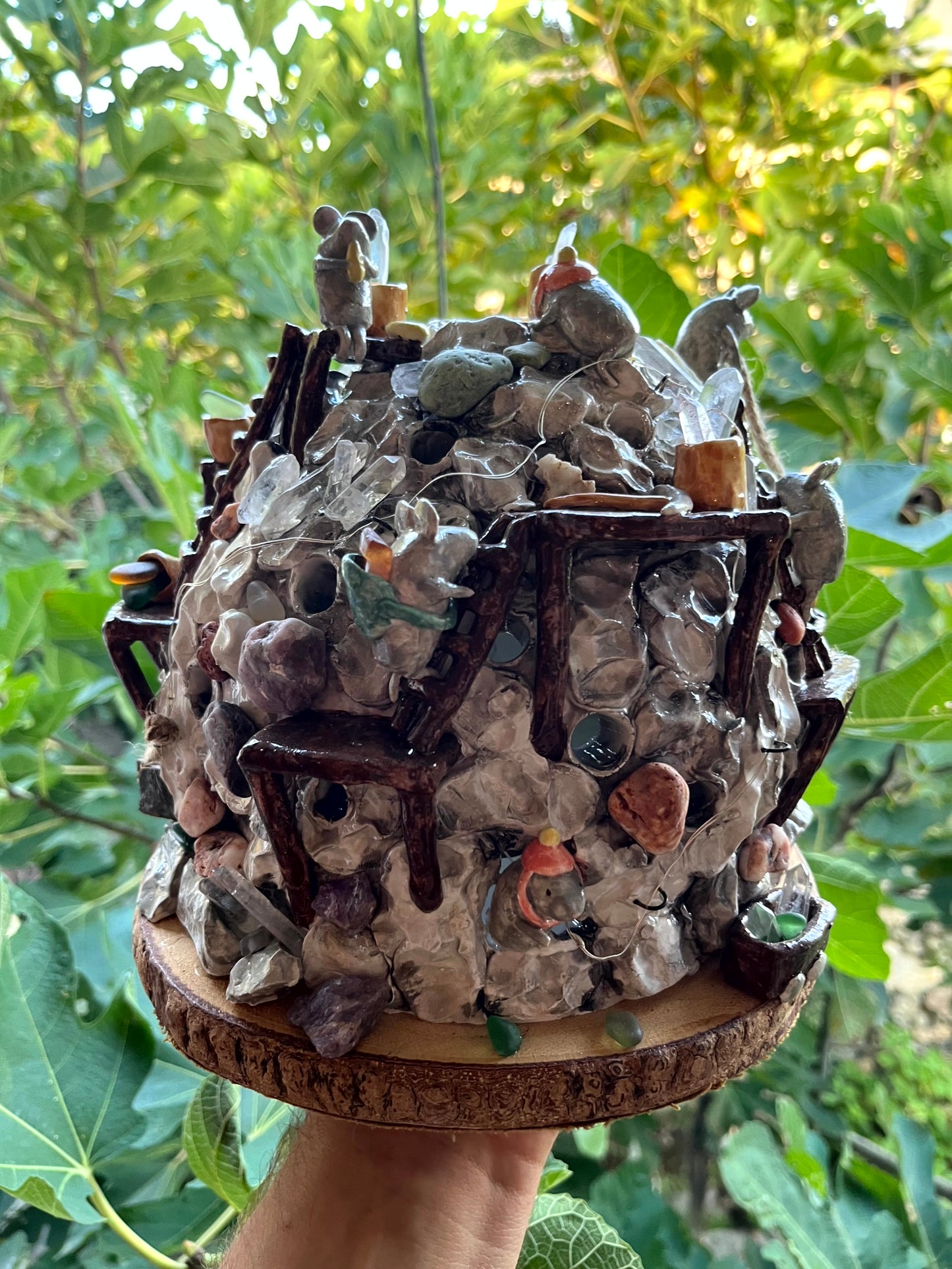 Lampada topini in miniera