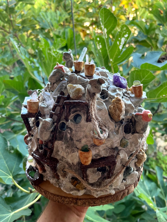 Lampada topini in miniera