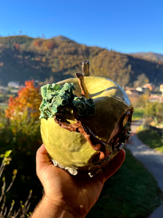 Brucia essenze casetta mela