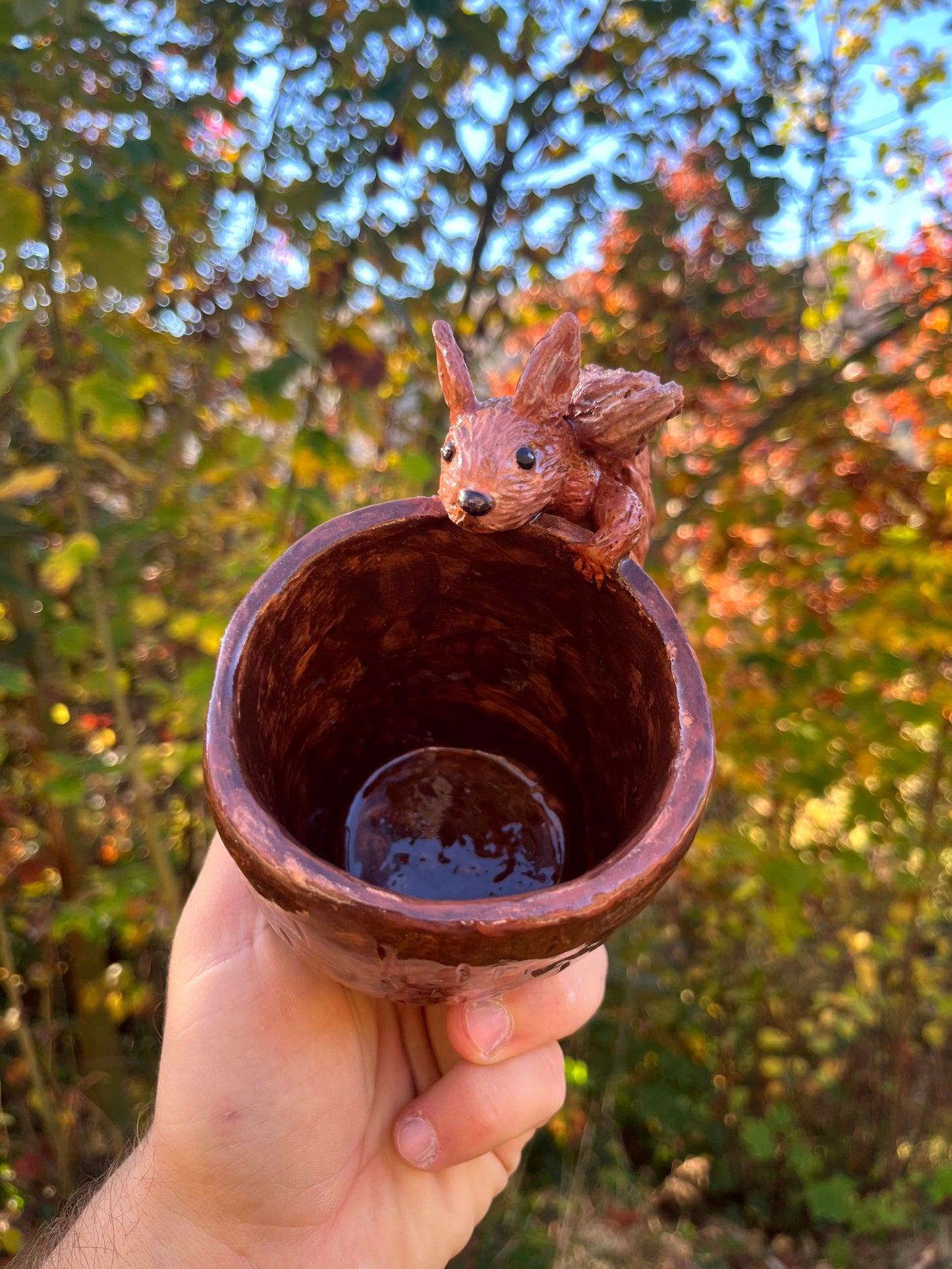 Tazza da tè scoiattolo