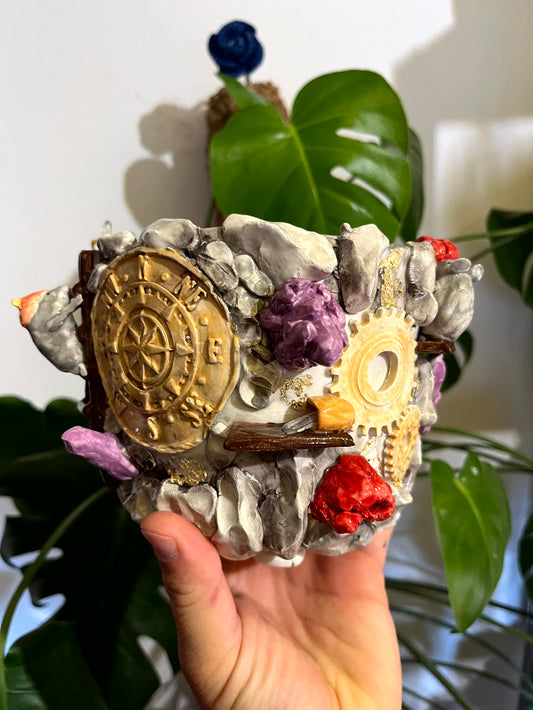 Vaso topini in miniera