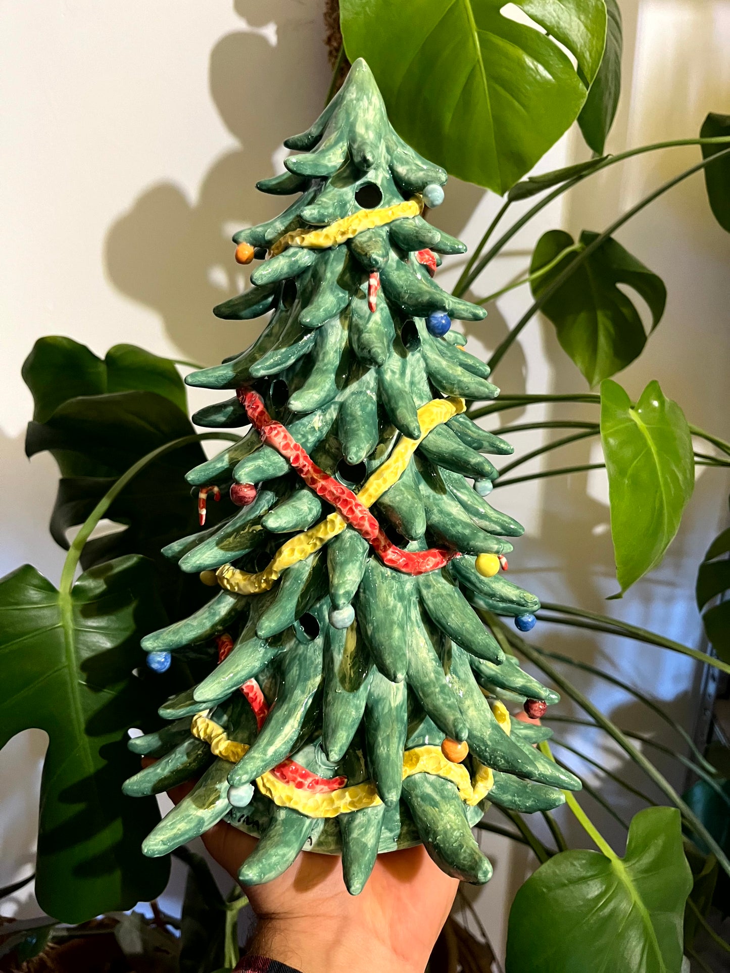 Albero grande decorativo o portacandela