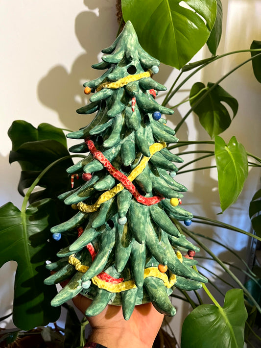 Albero grande decorativo o portacandela