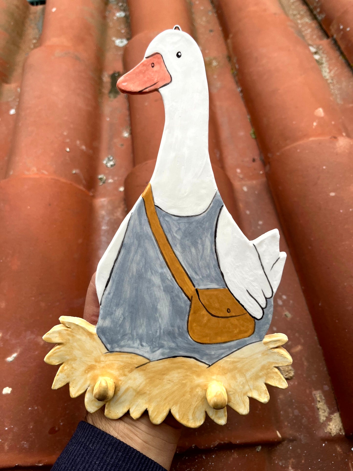 Porta strofinacci/ Portachiavi oca