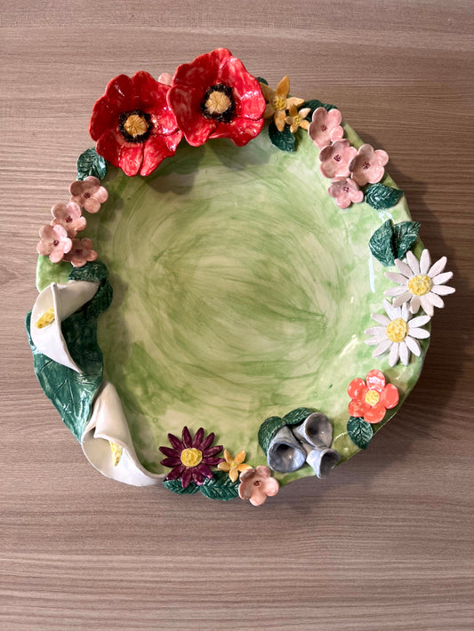 Piatto fiori