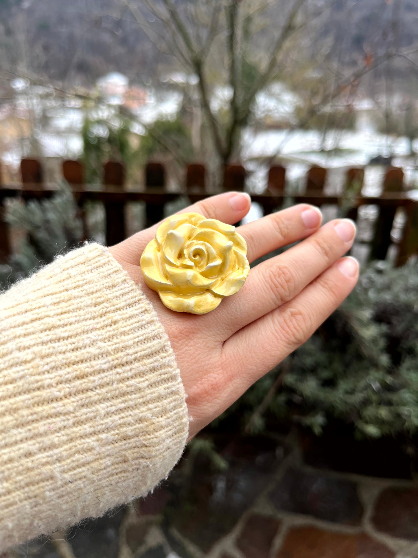 Anello fiore