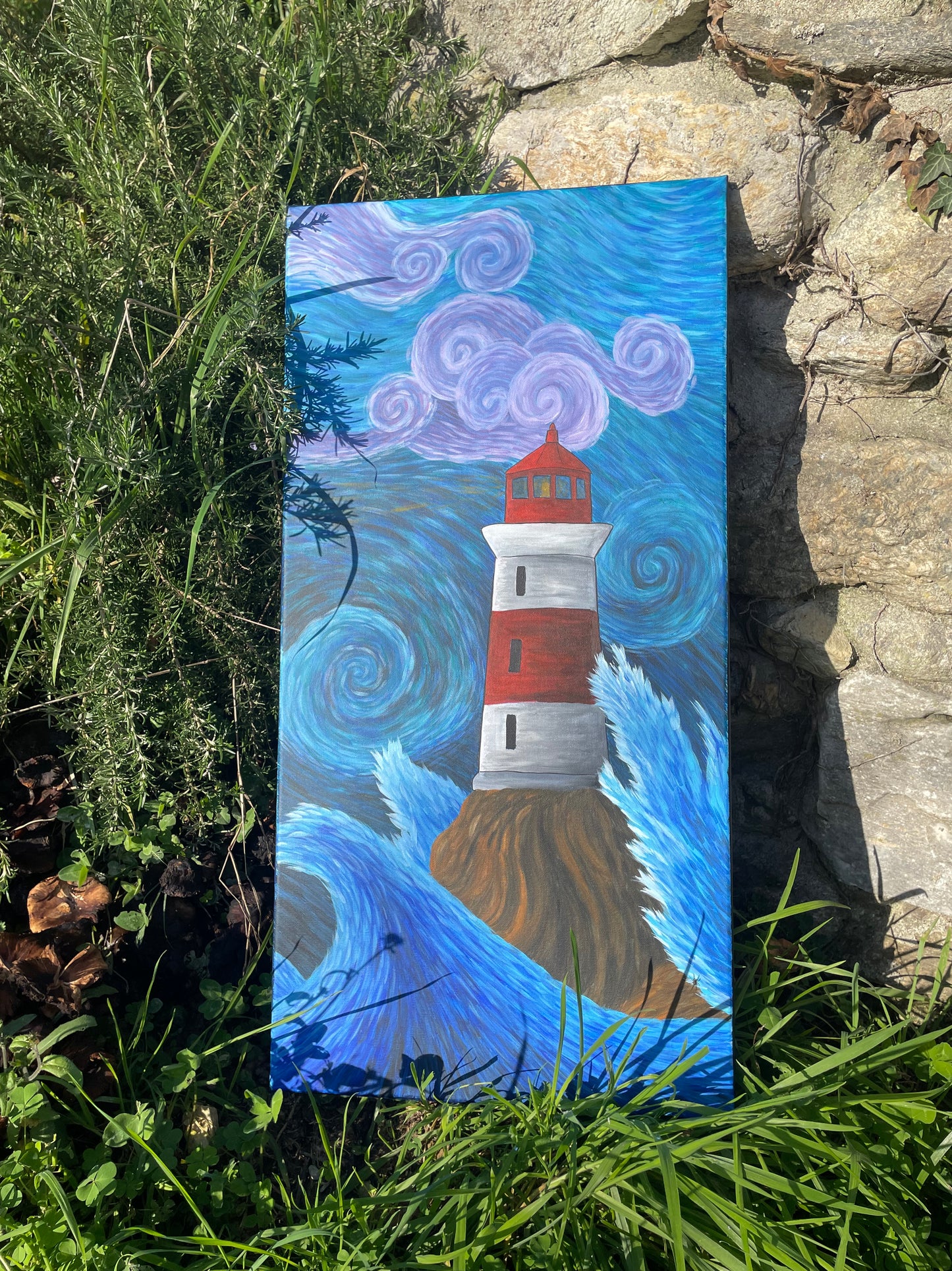Faro nella tempesta