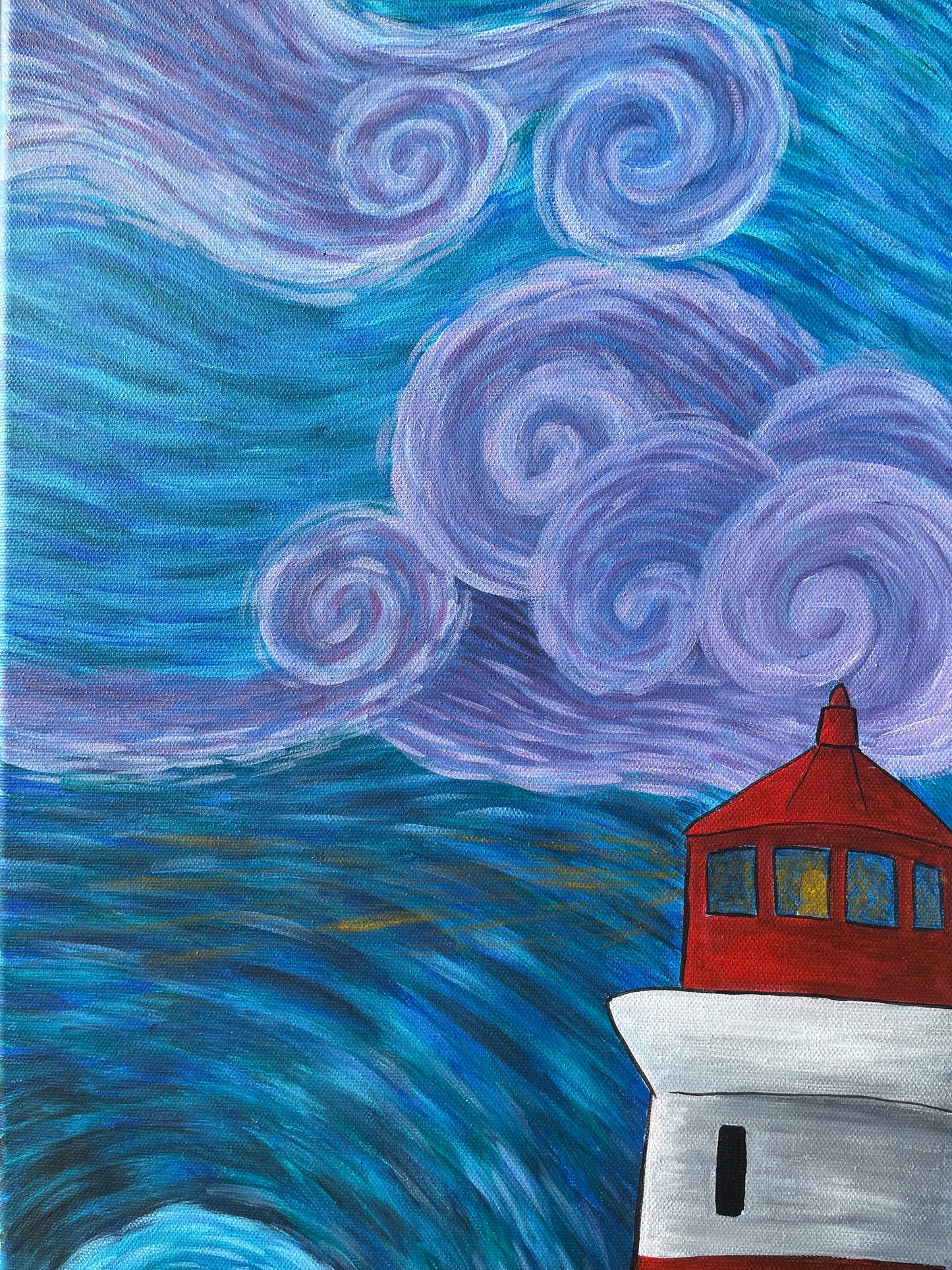 Faro nella tempesta