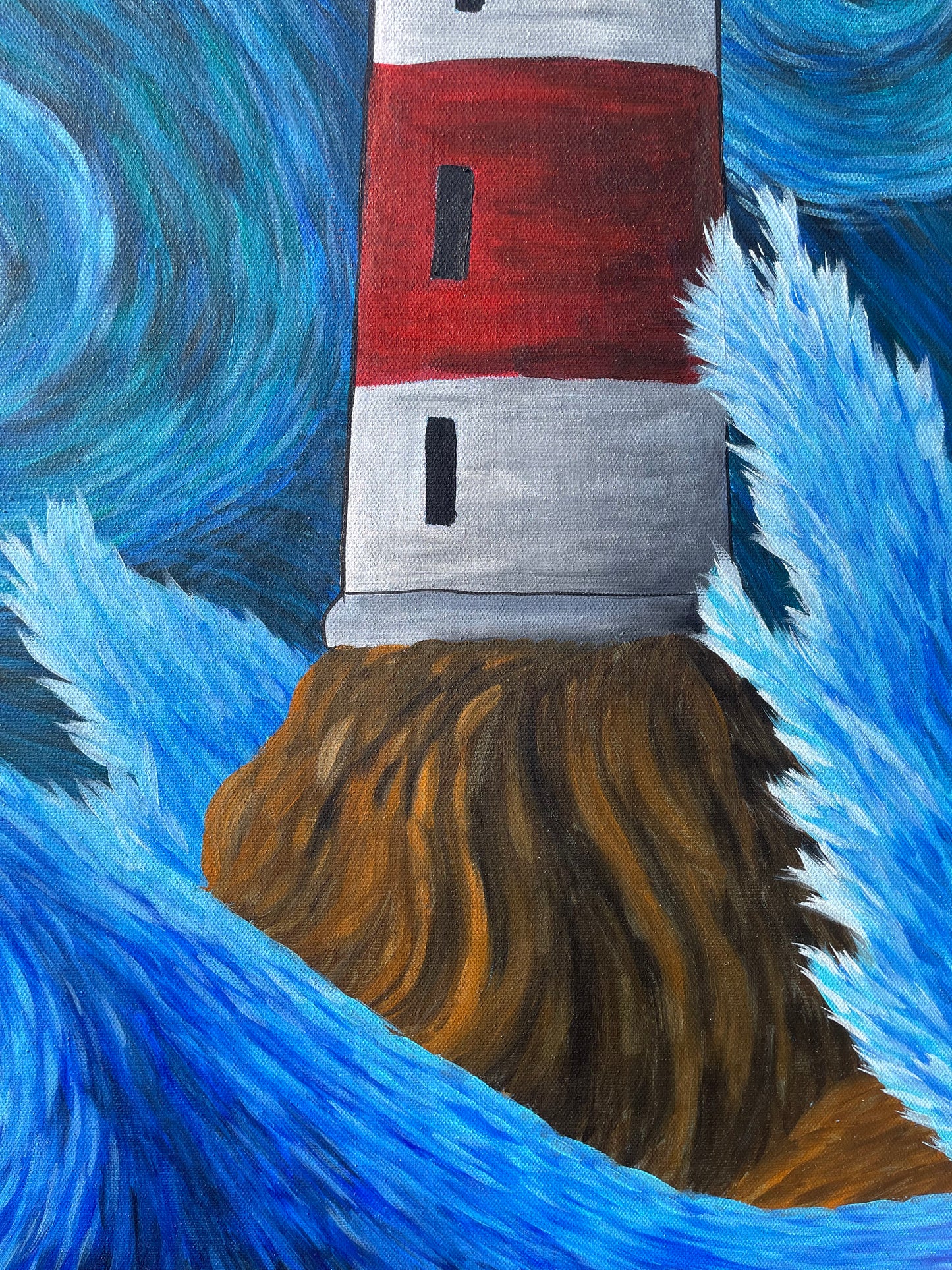 Faro nella tempesta