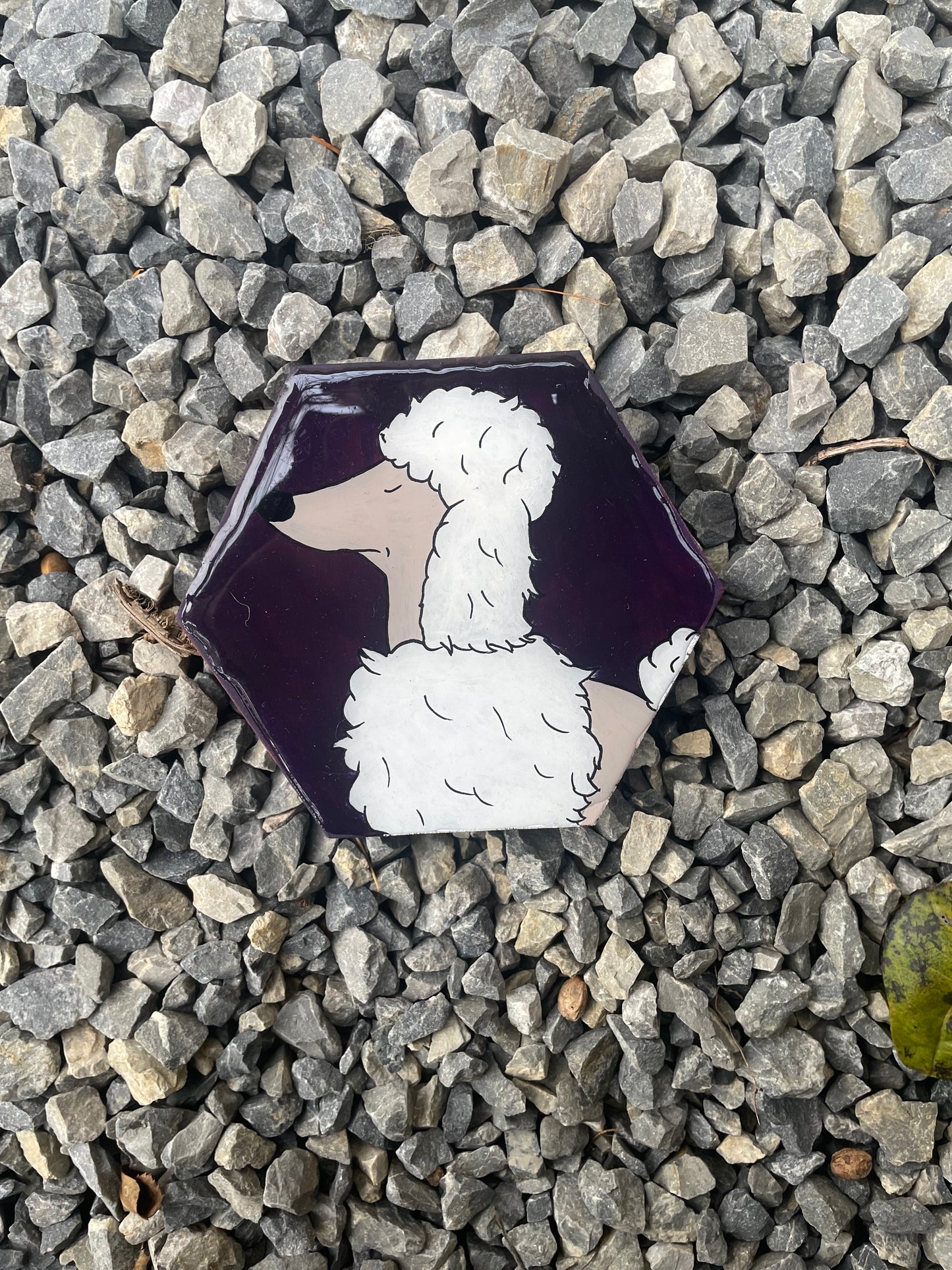Sottobottiglia o Accessorio da arredo (Cani)