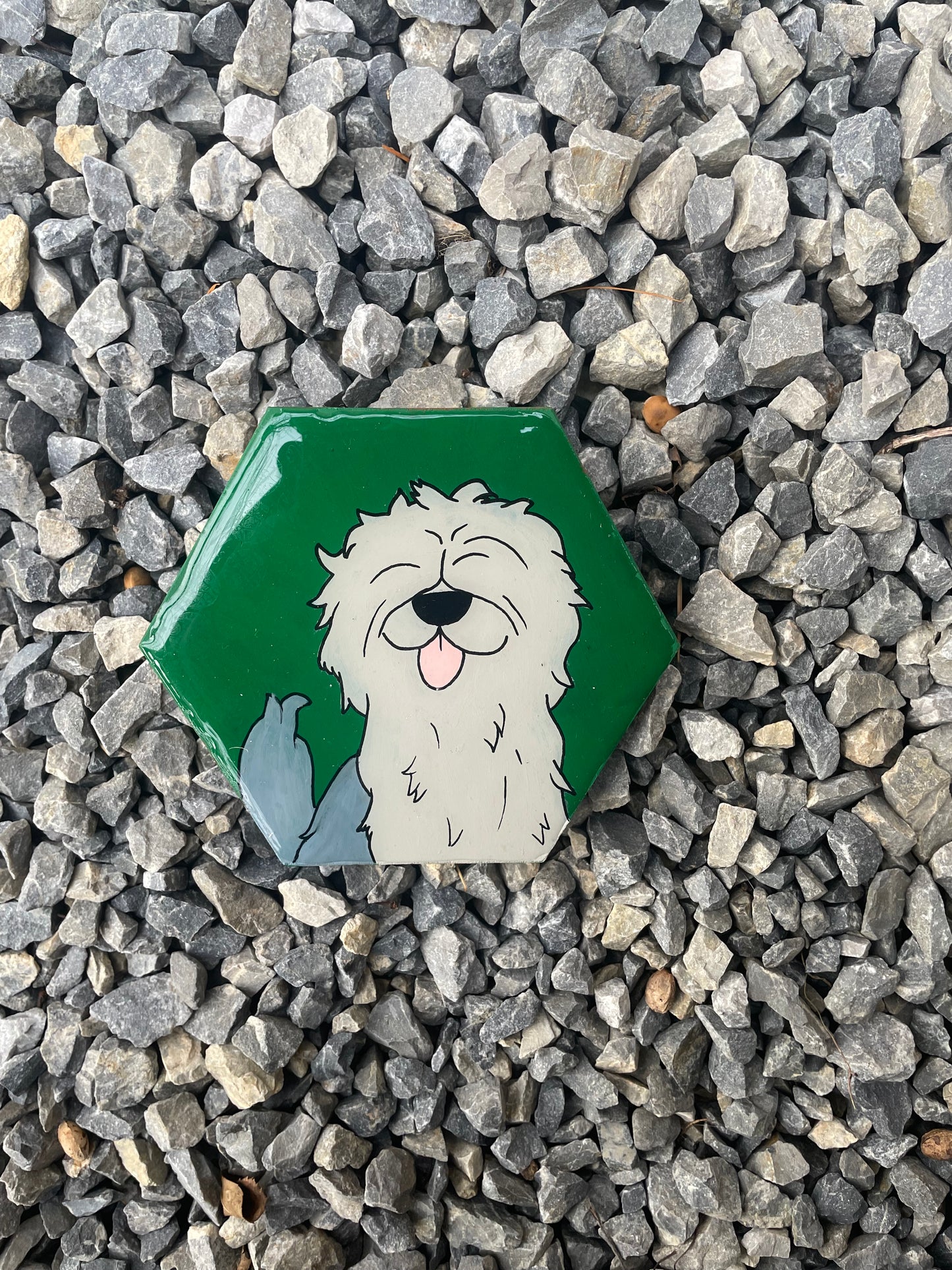 Sottobottiglia o Accessorio da arredo (Cani)
