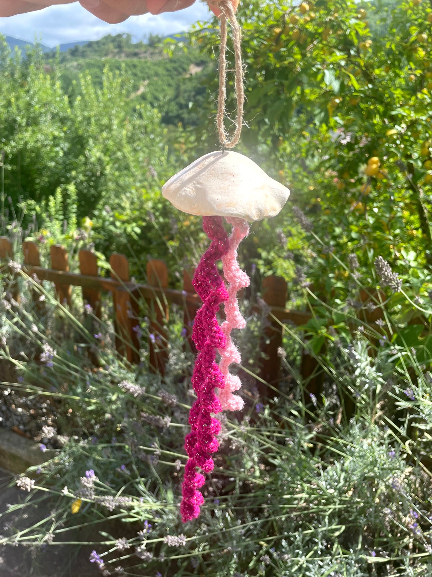 Meduse decorative da appendere